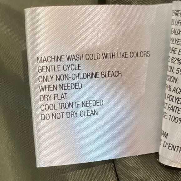 Michael Kors Michael Faux-Fur-Trim Hooded Mixed-Media Puffer Coat in Green XXL - Picture 14 of 15